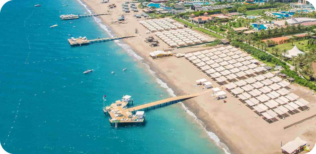 عکس از سواحل آنتالیا